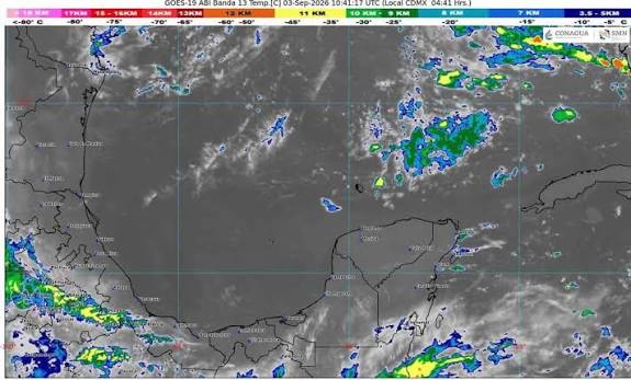 Onda tropical 36 traerá tormentas y viento este jueves