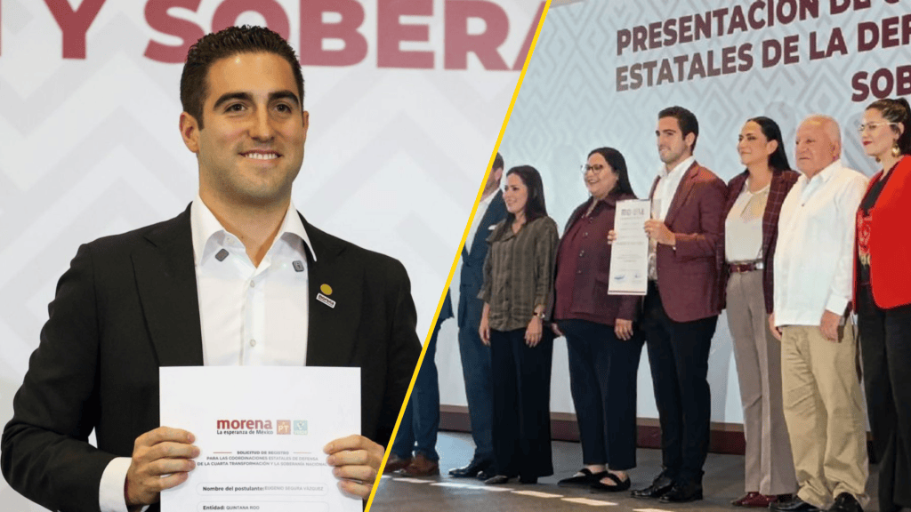 Eugenio Segura, nuevo coordinador de Morena en Quintana Roo