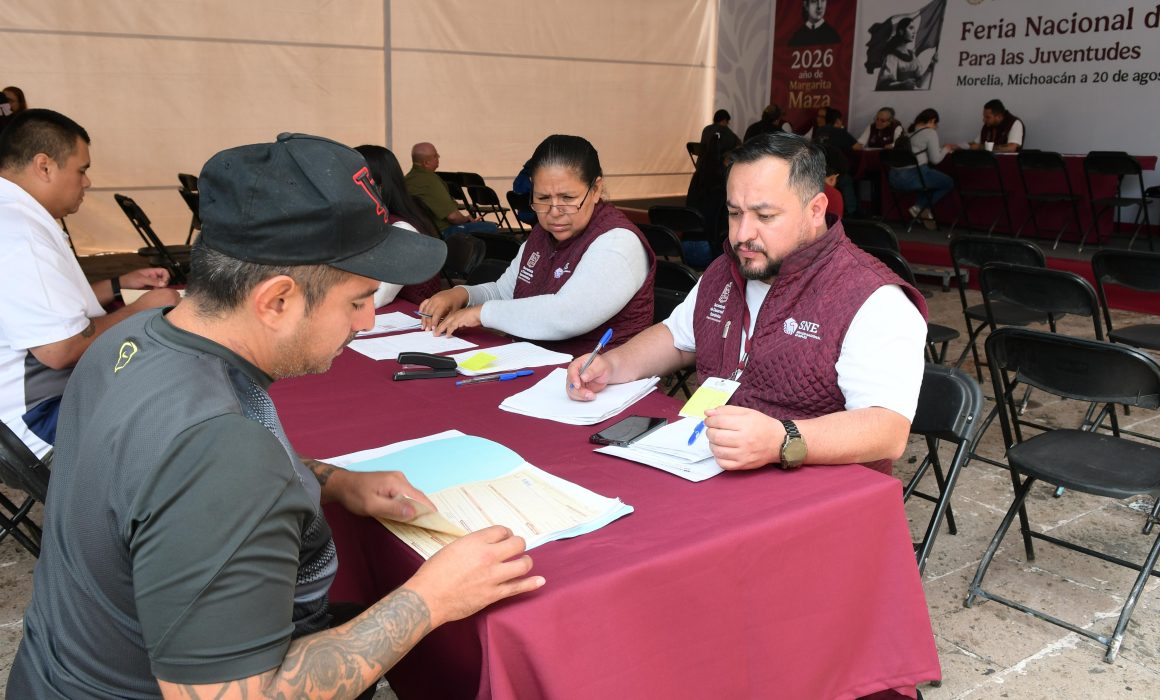 Feria de empleo en Michoacán ofrecerá 1,300 vacantes