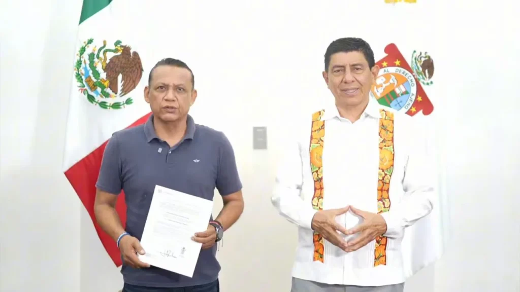 Jara designa a Francisco Vásquez administrador de Juchitán