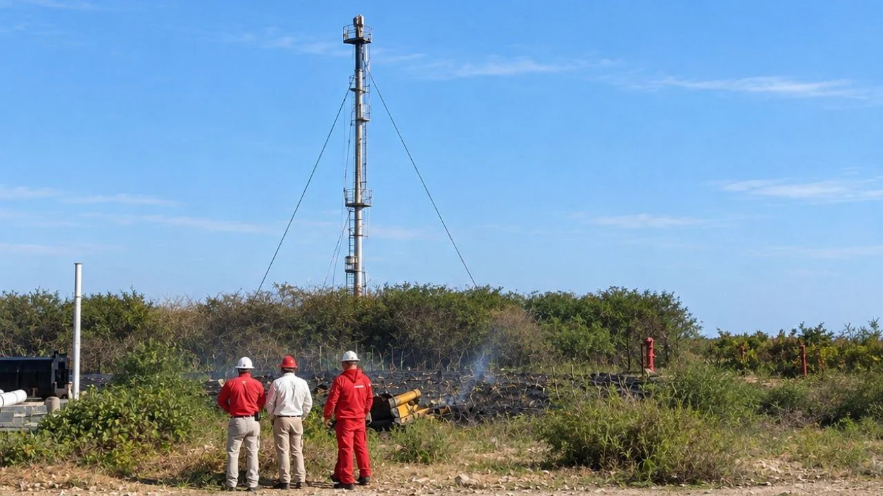 Incendio en Dos Bocas es ajeno a la refinería Olmeca: Pemex