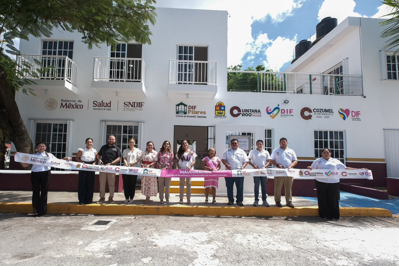 Cozumel estrena Centro DIF PILARES con talleres y terapias