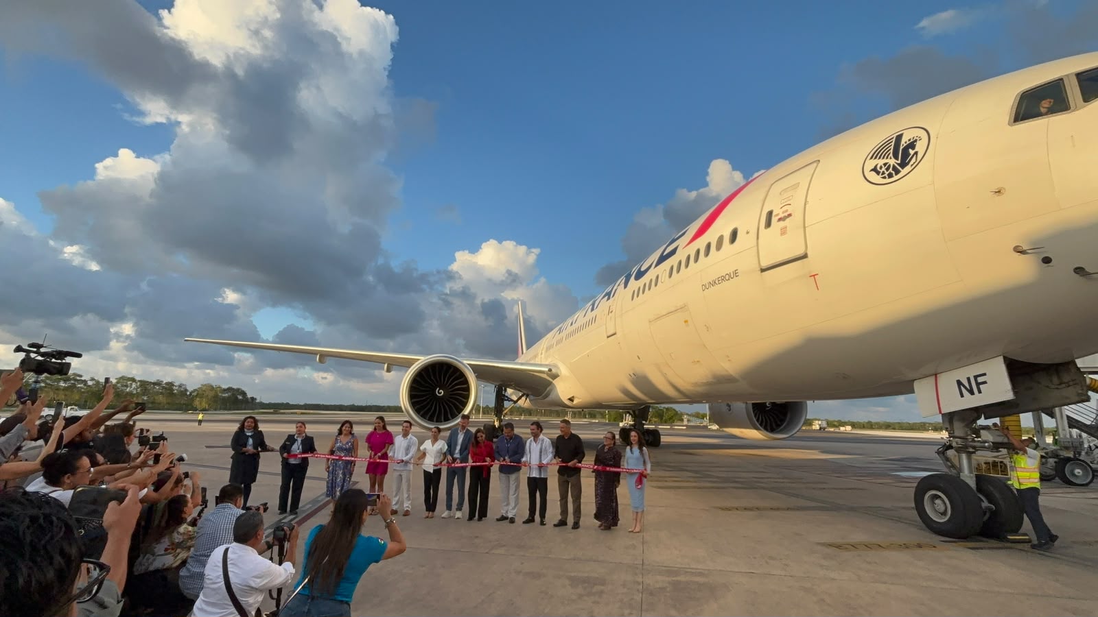 Air France anuncia vuelo diario entre París y Cancún