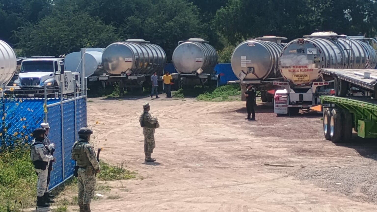 Cateos en San Juan del Río aseguran vehículos ligados a robo de hidrocarburos